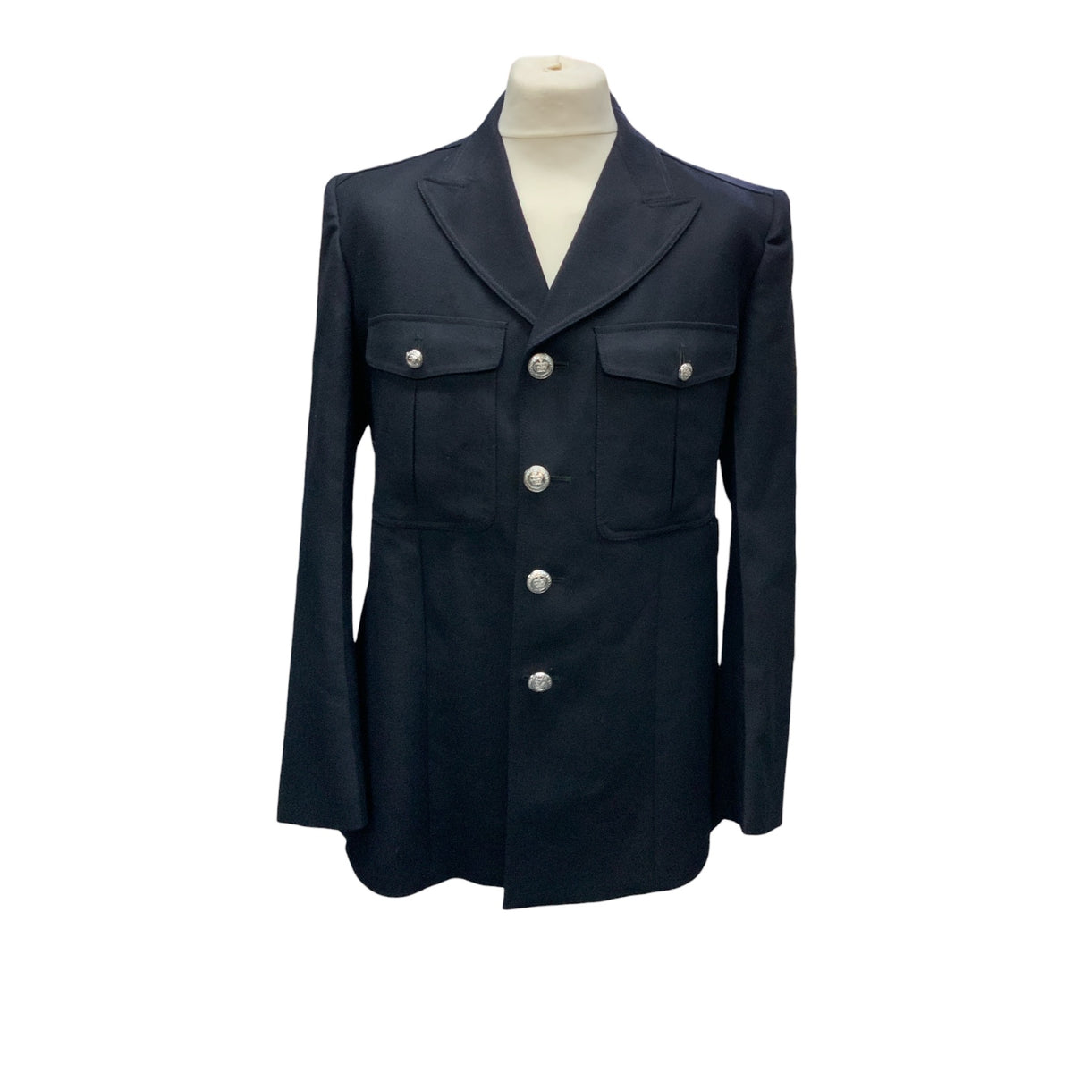 Dress Tunic Jacket Ex Met Police Mens Uniform Poly/Wool Dark Navy New ...