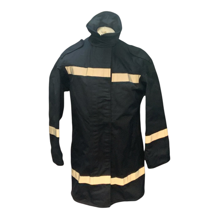 1980s Fire Jacket Fireman Hi Vis Reflective FIREJKT08B