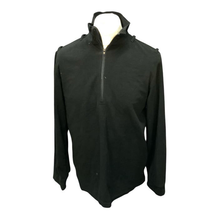 Lightweight Fleece Base Layer 1/4 Zip Black BLAFLC05A