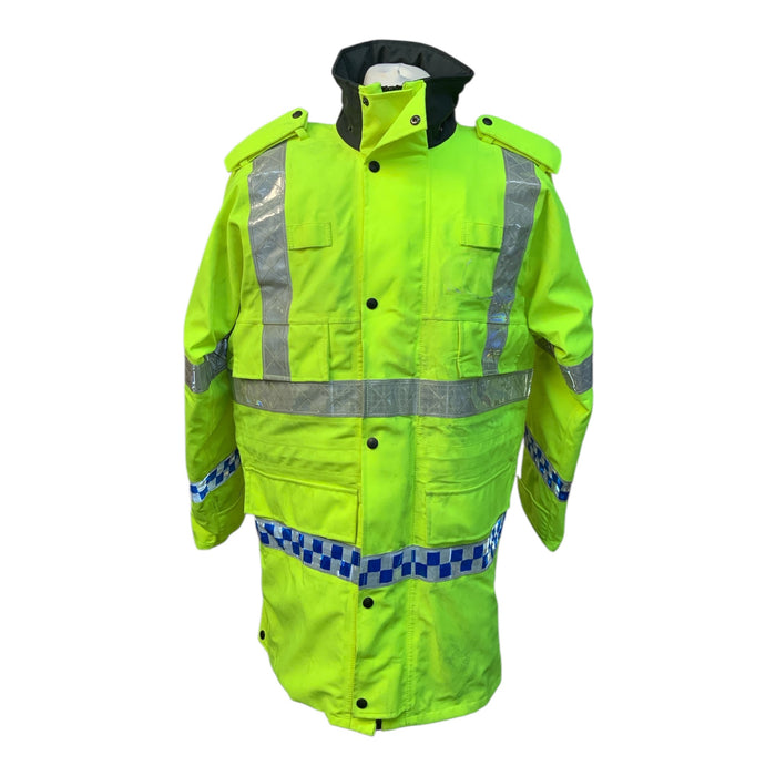 HiVis Foul Weather Jacket 3/4 Length Large OJ241B
