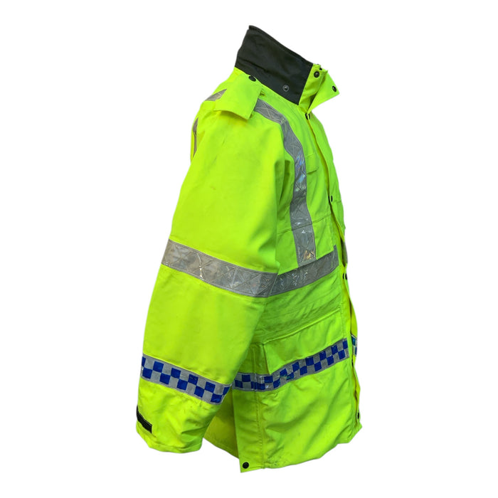 HiVis Foul Weather Jacket 3/4 Length Large OJ241B