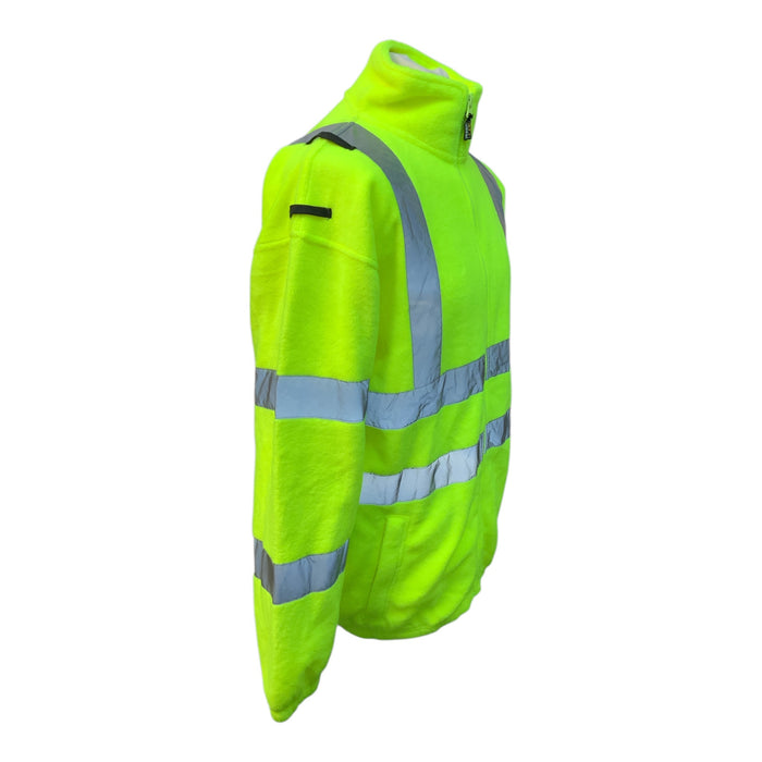 RTY HiVis Yellow Fleece HV072 Safety Workwear Large OJ242ND