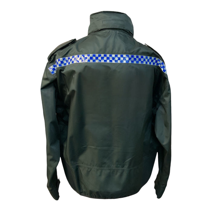 Waterproof Bomber Jacket Black Ex Police New OJ243N