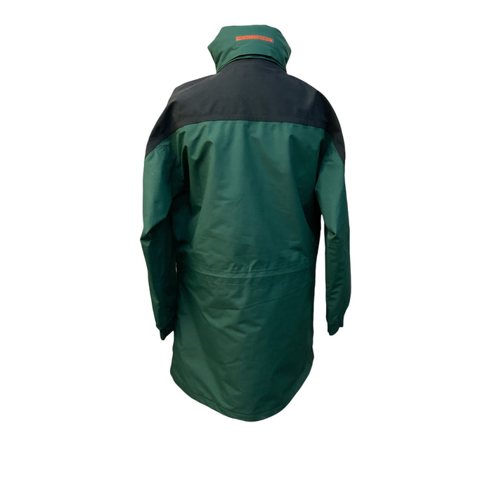 Goretex Micro Climate 3/4 Length Jacket Green and Black Medium New OJ249ND