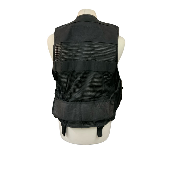 Protec Tactical Vest Black Combat Security Paintballing XLarge OBTV76B
