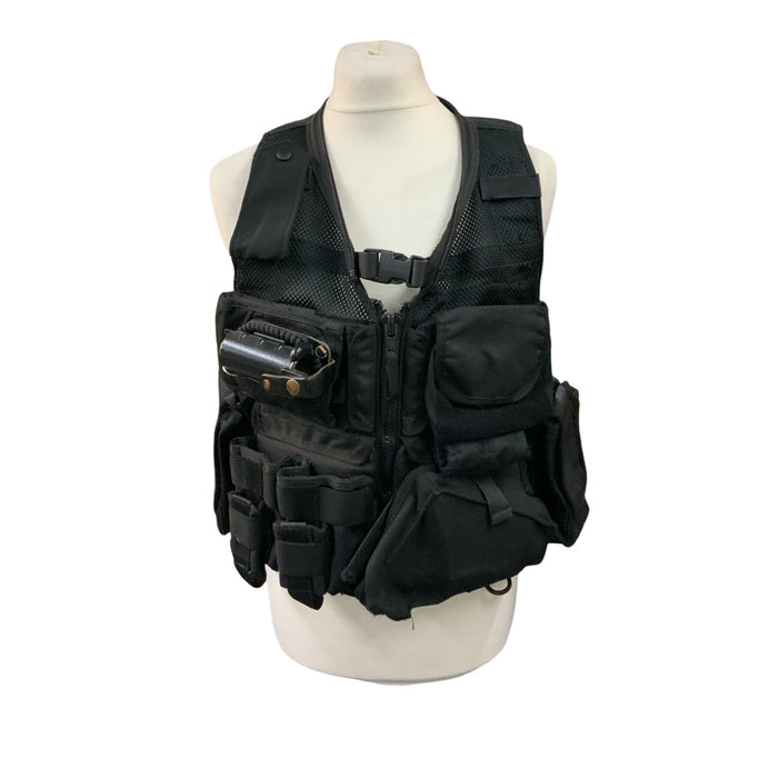 ARV MK2 Black Tactical Load System Tac Vest Security Dog Handler ODDBV28B