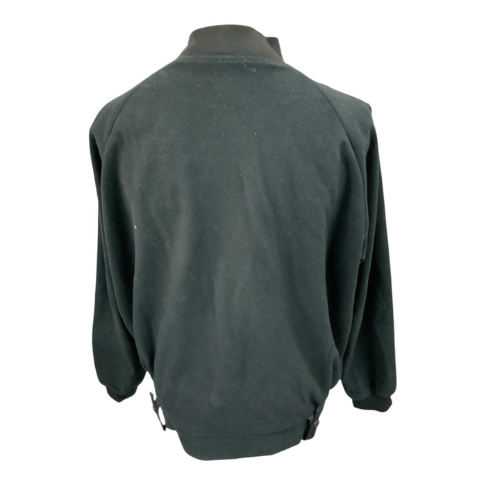 Black Fleece Jacket Ex Police Medium OF40B