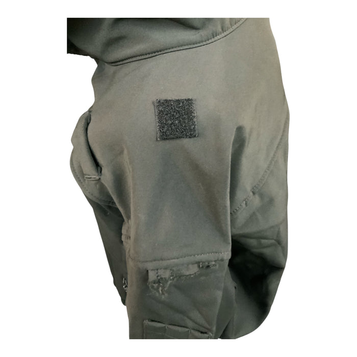 Black Softshell Jacket XLarge / Tall OF45B Damaged
