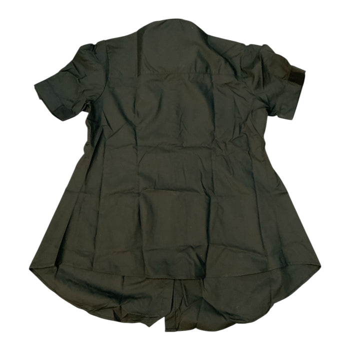 Women's Maternity Smart Black Short Sleeved Shirt SHTMAT01AN