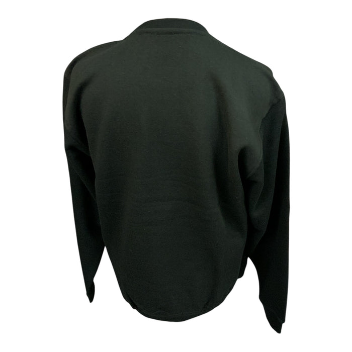 Unisex Jumper Black Long Sleeve Pullover JUMUC201AN