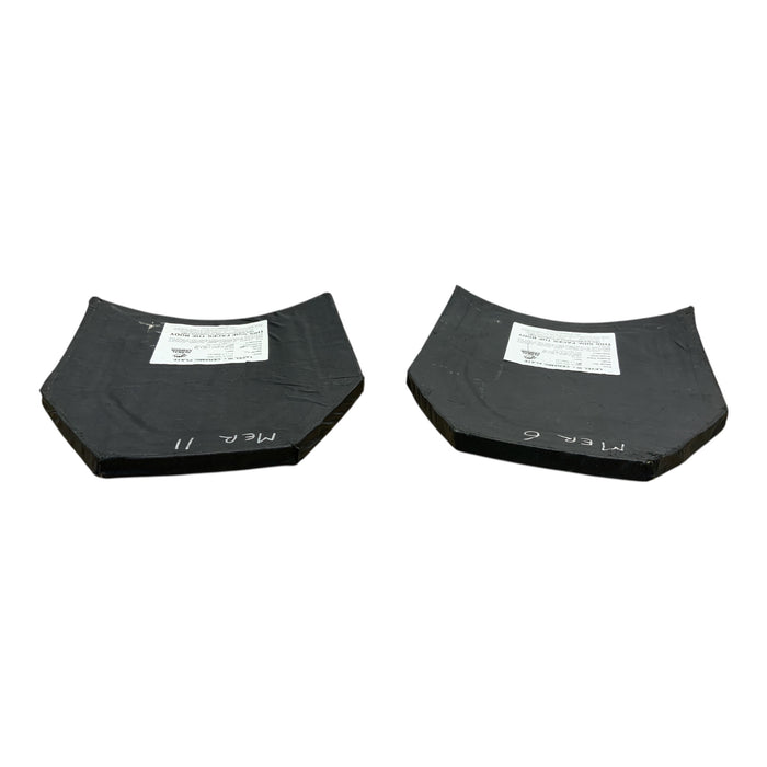 Global Armour Ceramic Plate Level 3 Set 250x300mm YR-BPCB04B