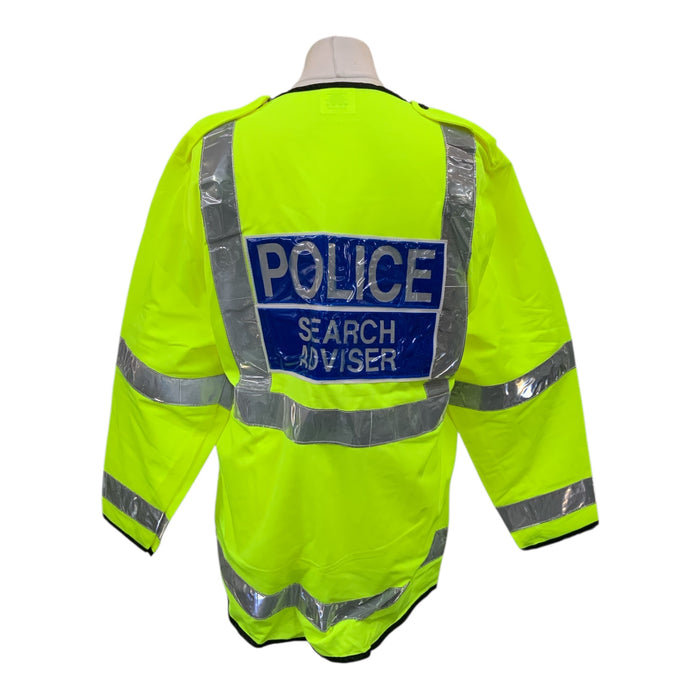 Police Branded Search Adviser Hi Vis Lightweight Reflective Jacket LW14POLICEA