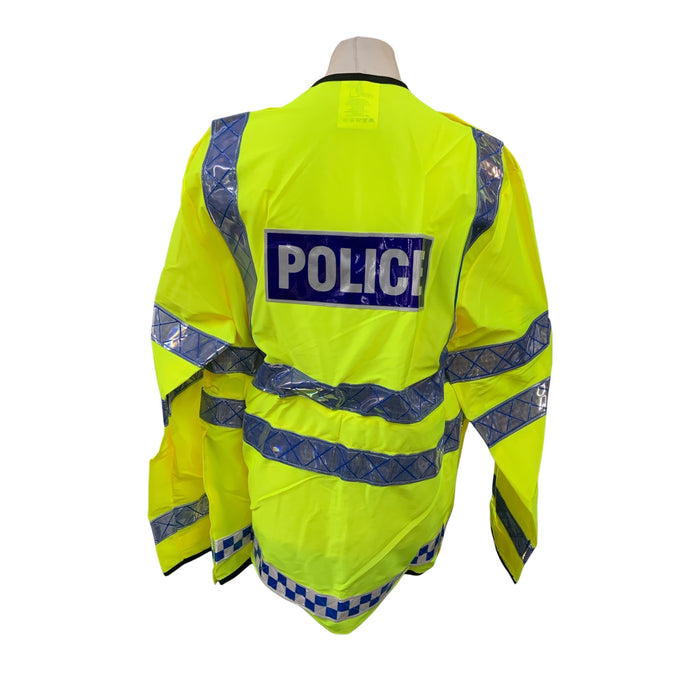 Police Branded Hi Vis Lightweight Reflective Jacket LW15POLICEN