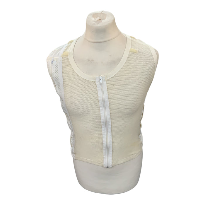 Sonic White Covert Radio Harness Covert Vest Ex Police CA6593 OCH55B