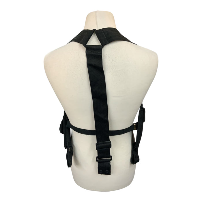Baton Handcuff Harness Black OCH65A