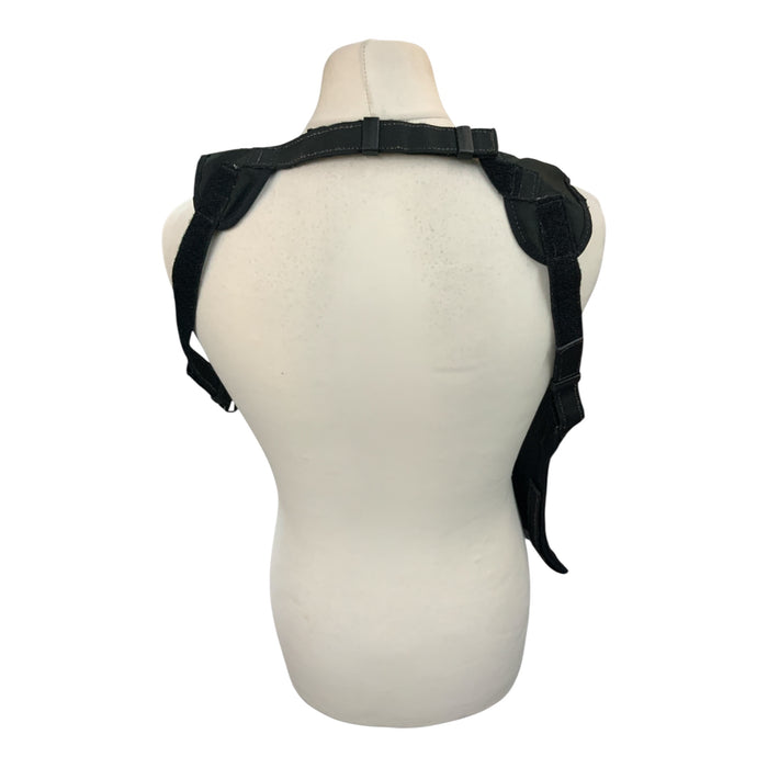 PWL Baton Handcuff Harness Black OCH67B