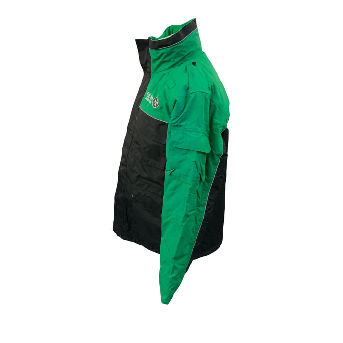St John Ambulance Branded Green Coat STJAMB01