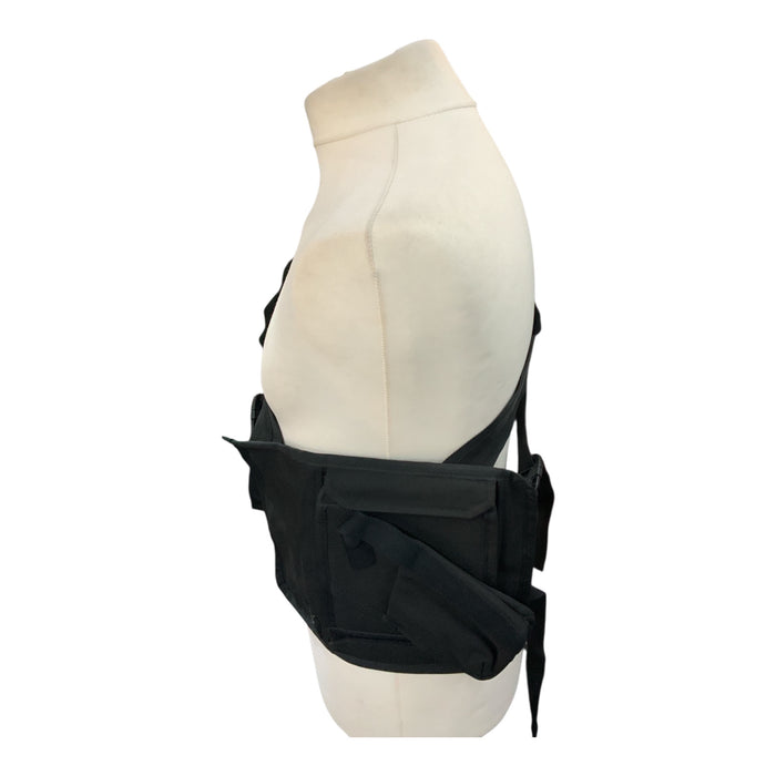 KIT Design Interchangeable Holster Harness with Taser Holster Black OCH71A