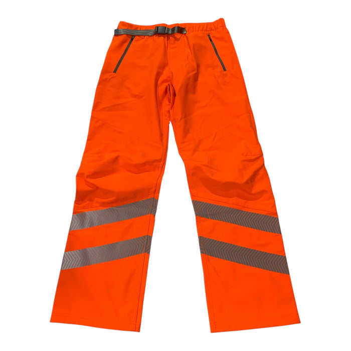 Leo Workwear Landcross HiVis Orange Trouser HVTRS01A