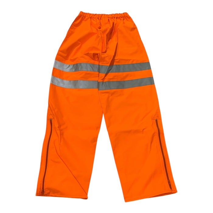 Railtrack HiVis Waterproof Overtrouser Orange HVWPTRS03N