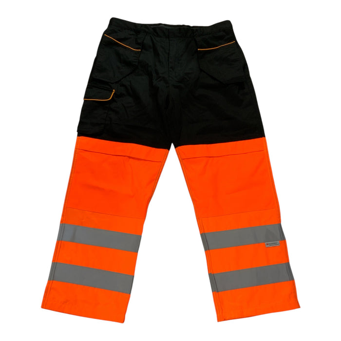 Cooneen HiVis Cargo Trouser Orange/Black 38/29 HVTRS06AN