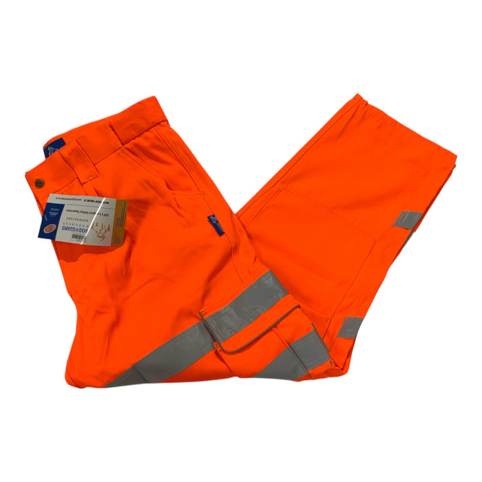 Bodyguard Workwear GN610 HiVis Cargo Trouser Orange 38 Reg New HVTRS07N