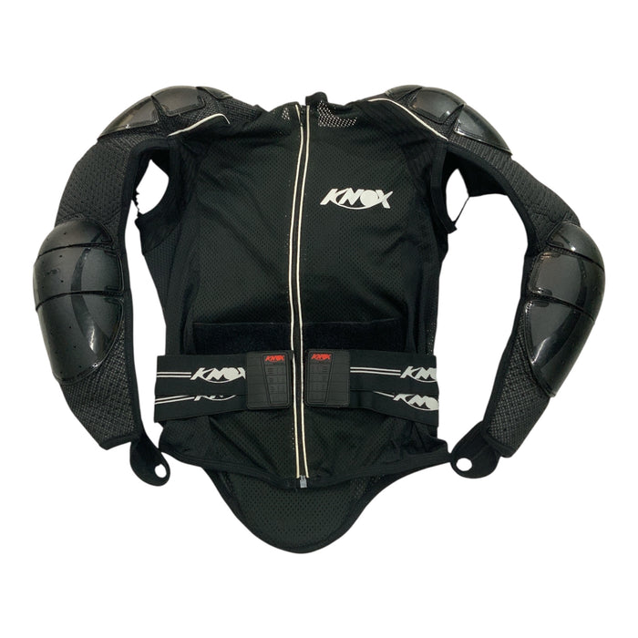Knox Cross Shirt Motorcross Motorbike Vest Black KNOXBODY04A