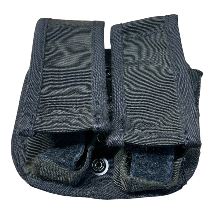 Twin Grenade or Baton Round Pouch Hook & Loop VELPOUCH42B