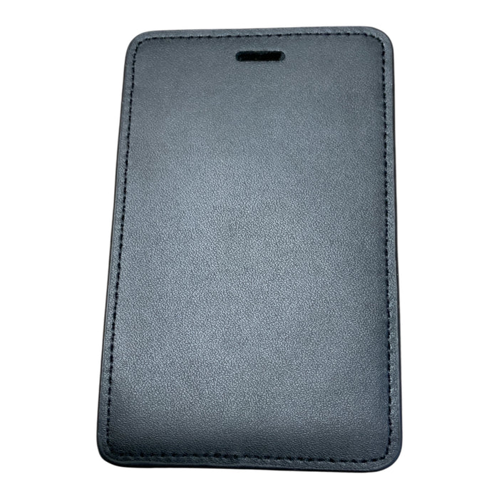 Leather Security ID Pouch for Lanyards IDPOUCH