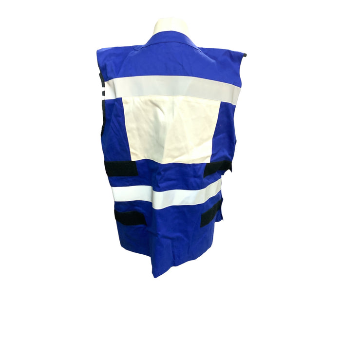 British Royal Navy Surcoat Flight Deck RN FR Blue Vest OAVEST04