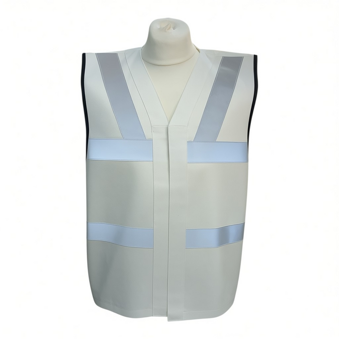 British Royal Navy Surcoat Flight Deck RN FR White Vest OAVEST05