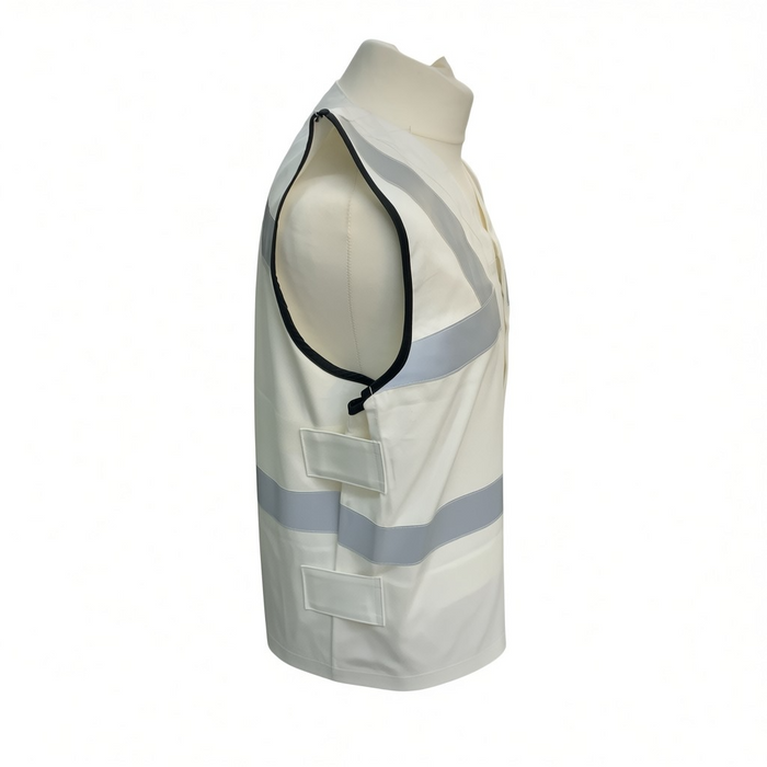 British Royal Navy Surcoat Flight Deck RN FR White Vest OAVEST05