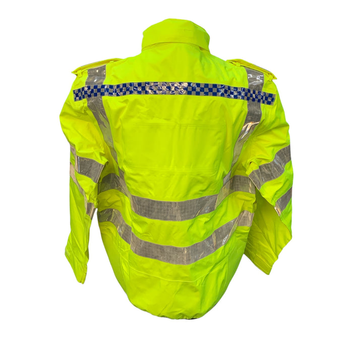 HiVis Waterproof Bomber Jacket Motorcycle Recovery Security XL/Tall HVPBJ6A