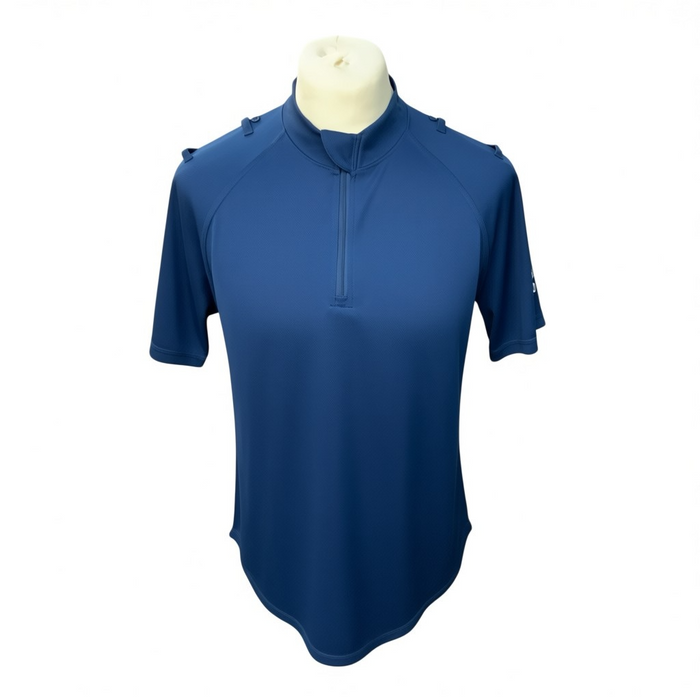 PCSO Welsh Police Branded Female Blue Short Sleeve Wicking Shirt WKS81FA