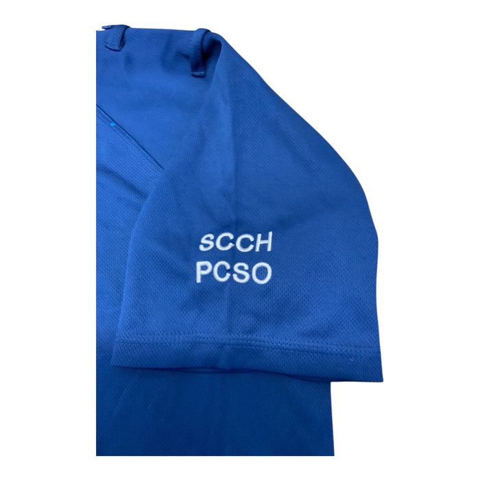 PCSO Welsh Police Branded Male Blue Short Sleeve Wicking Shirt WKS81MA