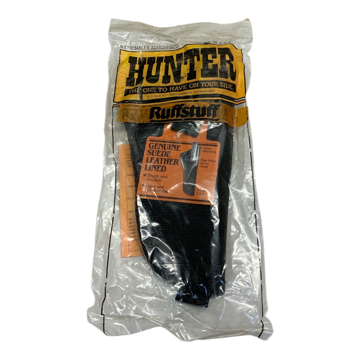 Hunter 1210-8 Ruffstuff Handgun Holster Suede Leather Lined New GH77N