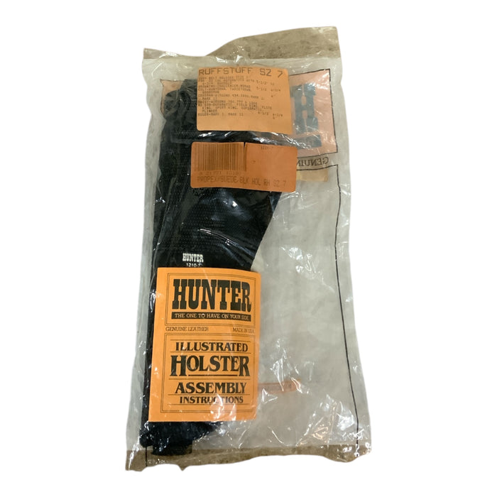 Vintage Hunter 1210-7 Ruffstuff Handgun Holster Suede Leather Lined New GH78N