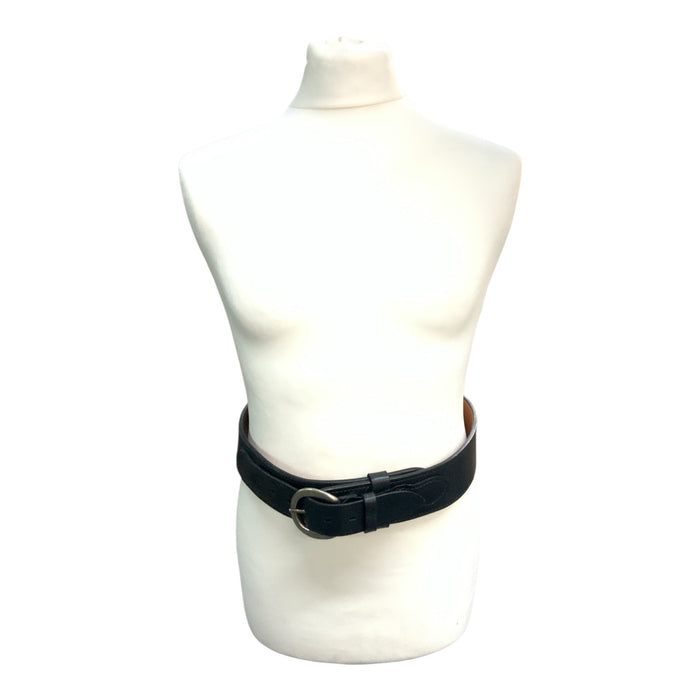 Bianchi B3 Belt 34” Black/Tan BIANCHIBLT01