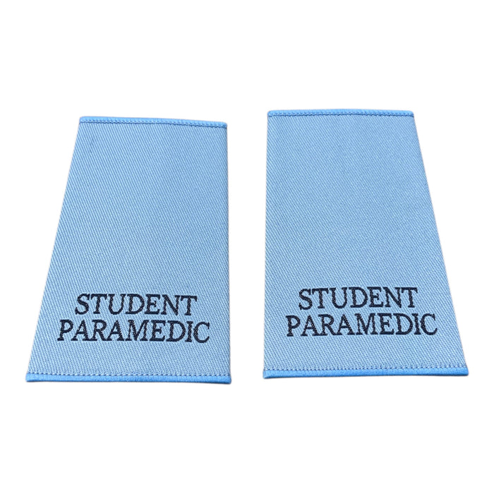 Student Paramedic Slides Light Blue