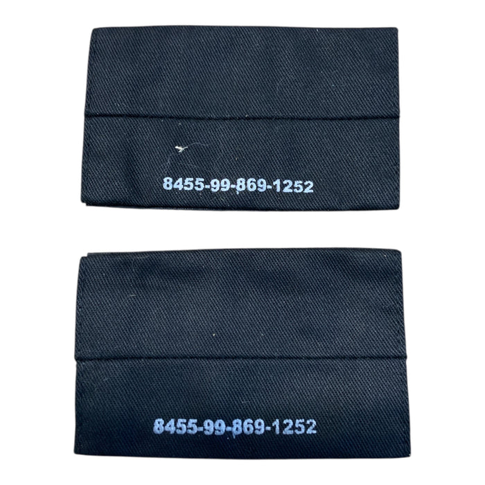 Royal Navy Rank Slide Black Various ranks available