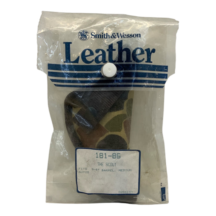 Vintage Smith & Wesson Camo Handgun Holster The Scout 181-86 New GH82N