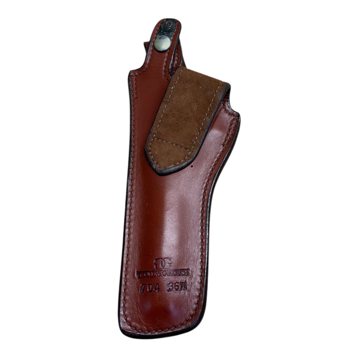 Vintage Gould & Goodrich 704 36W Basketweave Handgun Holster GH84