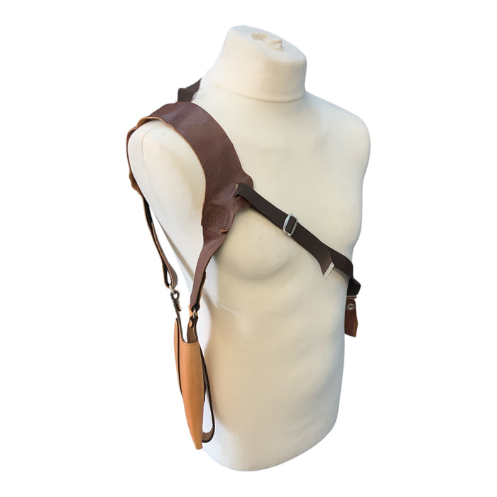 Vintage Gould & Goodrich 23-59 Tan Leather Shoulder Holster GH94