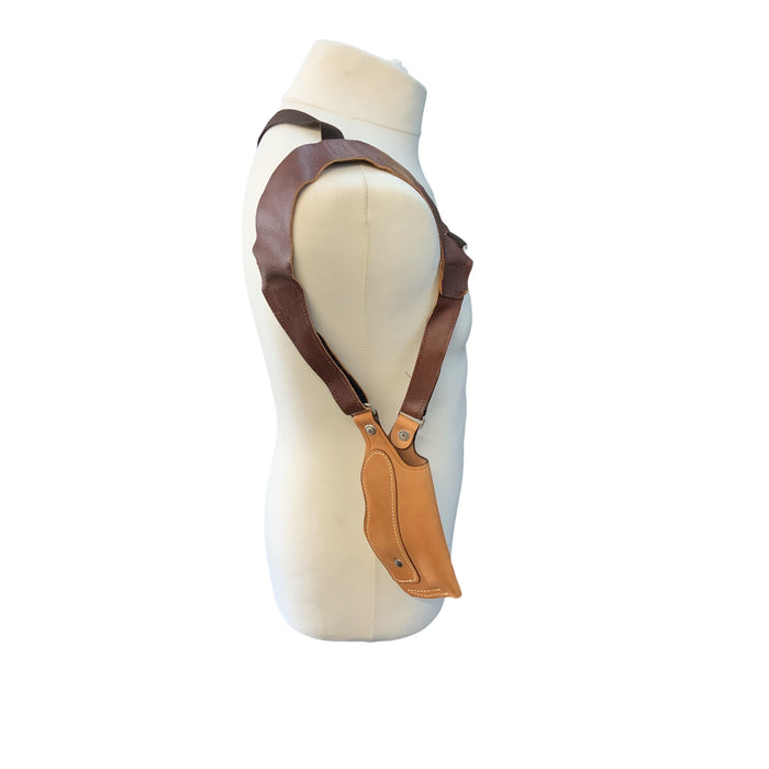 Vintage Gould & Goodrich 23-59 Tan Leather Shoulder Holster GH94