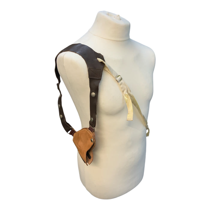Vintage Smith & Wesson Upside Down 03-32 Leather Handgun Shoulder Holster GH95N