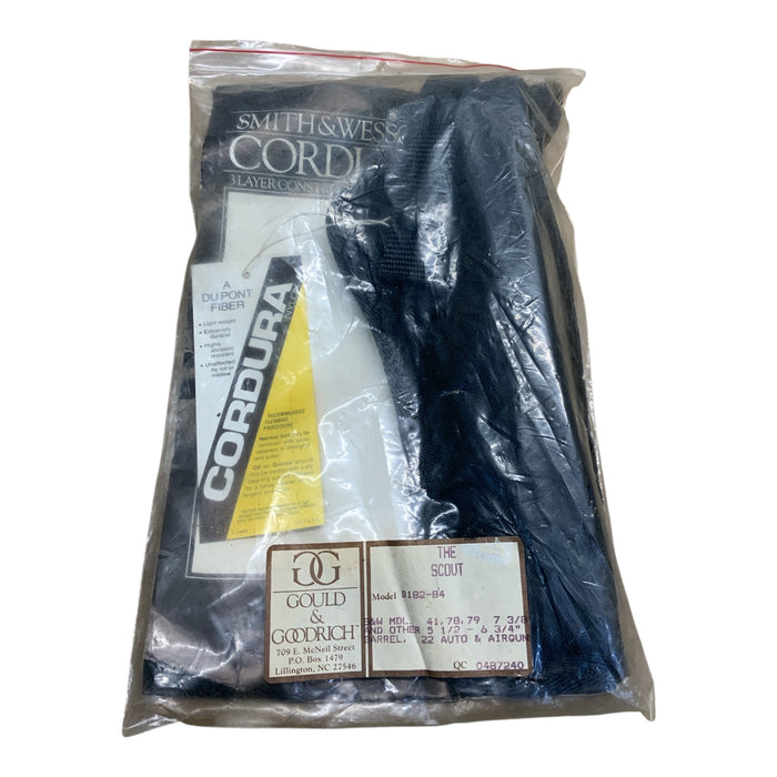 Gould&Goodrich B182-84 The Scout Cordura Nylon Size 84 Handgun Holster New GH96