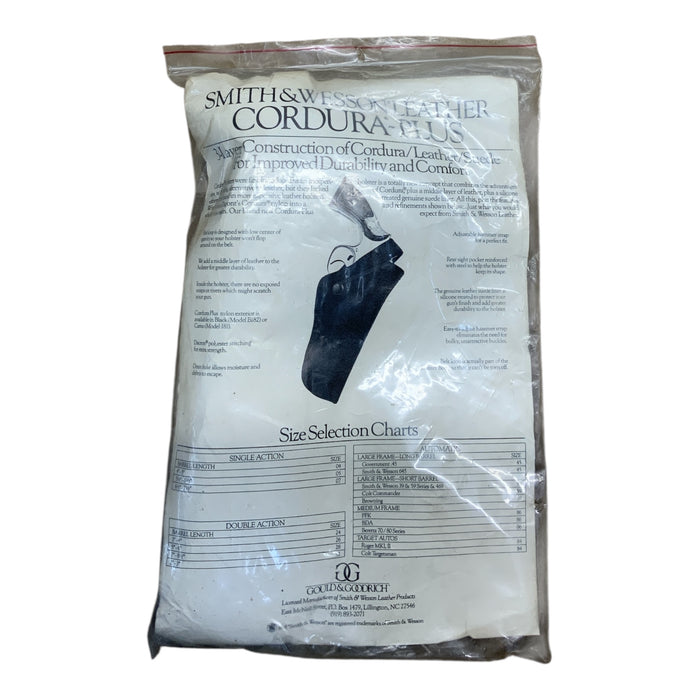 Gould&Goodrich B182-84 The Scout Cordura Nylon Size 84 Handgun Holster New GH96
