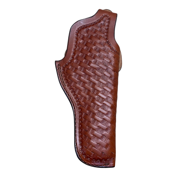 Vintage George Lawrence 210B 543 Basketweave Holster Fits S&W K-Frame 4 GH97