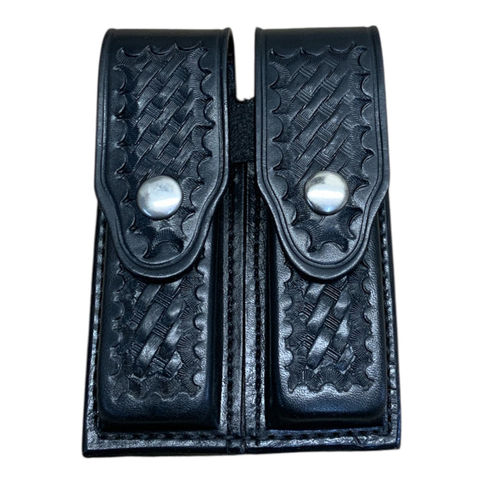 Vintage Gould & Goodrich B485W Double Clip Pouch Fits S&W 645 & 3900 MAGPOUCH-05