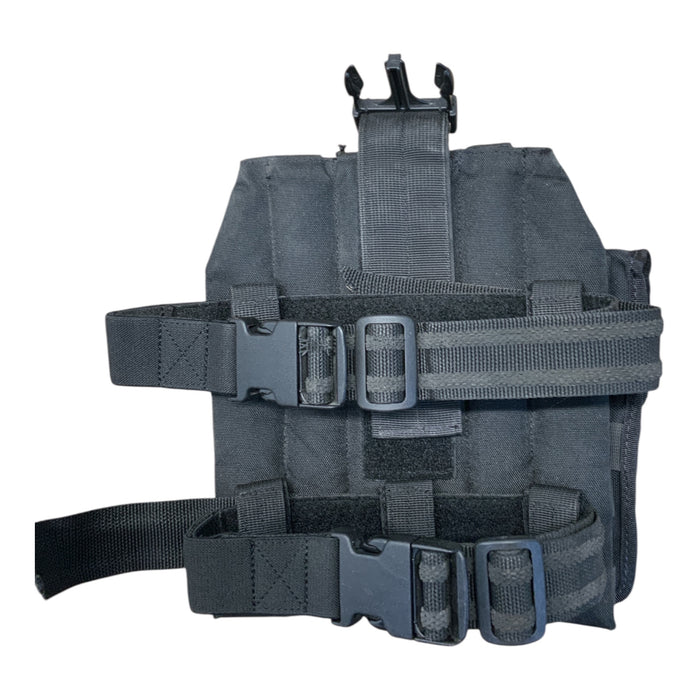 Molle Leg Panel With Magazine & Restraints Pouch Missing Buckle MILTECSETUP1B